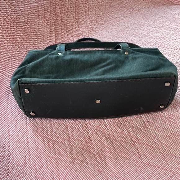 Escada Leather and Denim bag - Picture 3 of 7